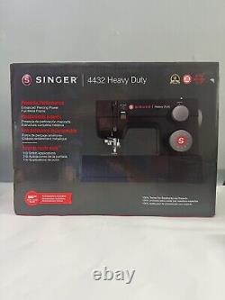 Singer Heavy Duty 4432 Sewing Machine (Black)