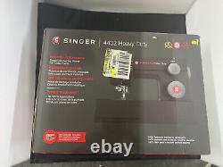 Singer Heavy Duty 4432 Sewing Machine Black Brand New