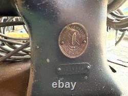 Singer Heavy Duty/Industrial Sewing Machine with extras