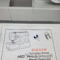 Singer Heavy Duty Sewing Machine Model 4423 Cover, Foot Pedal Soft Carry Case