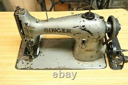 Singer Industrial Heavy Duty Single Needle Feed Leather Sewing Machine 95-40
