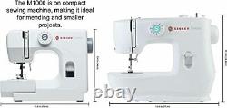 Singer M1000 Heavy Duty Sewing Machine 32 Built-In Stitches Finger Guard Safety