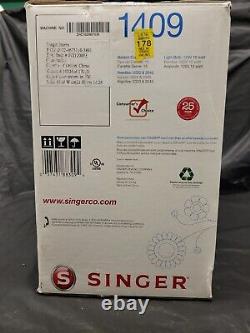 Singer Promise 1409 sewing machine White Heavy duty metal Frame new in box