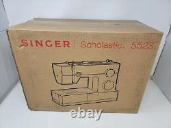 Singer Scholastic Heavy Duty 5523 Sewing Machine Brand New