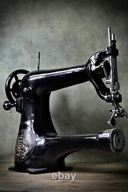 Singer Sewing Machine 18 18-2 18K2 18K Cylinder Arm Lefty Left Hand Heavy Duty