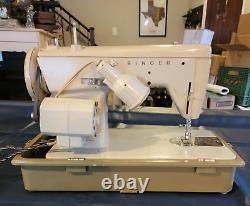 Singer Sewing Machine 237 Fashion Mate Carrying Case Vintage Heavy Duty