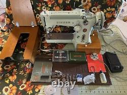 Singer Sewing Machine 320 K Heavy Duty Free Arm #(EP87420)