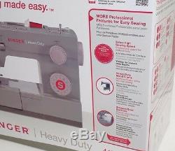 Singer Sewing Machine 4452 Heavy Duty with 32 Built-in Stitches +Exclusive Bonus