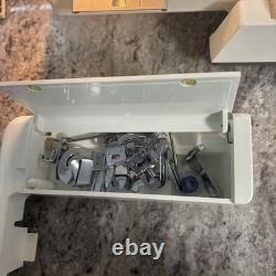 Singer Sewing Machine FM-22 C With Pedal, Zig Zag, Free Arm, Extras- Heavy Duty