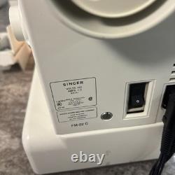 Singer Sewing Machine FM-22 C With Pedal, Zig Zag, Free Arm, Extras- Heavy Duty