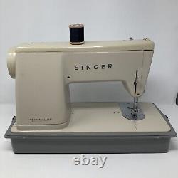 Singer Stylist Zig-Zag 457 Sewing Machine Heavy Duty with Pedal & Case? WORKS