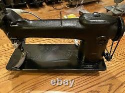 Singer Super Heavy Duty Leather and Canvas Sewing Machine. Converted. N6