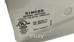 Singer Talent Sewing Machine Model 3321 Heavy Duty Stitching With Pedal Ships FREE