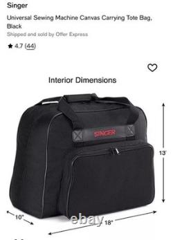 Singers 4432 Heavy Duty Sewing Machine (Gray)+ Universal Carrying Case Bundle