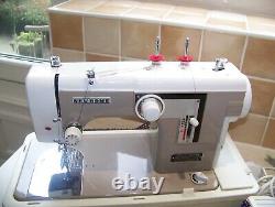Stunning Janome Newhome 674 Heavy Duty Z/z Sewing Machine, Case, Expertly Serviced