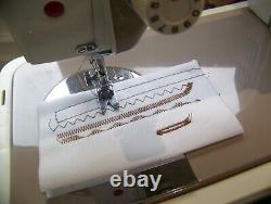 Stunning Janome Newhome 674 Heavy Duty Z/z Sewing Machine, Case, Expertly Serviced