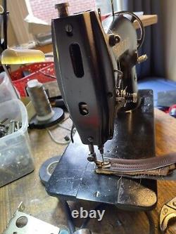 Super Heavy Duty Leather And Canvas Sewing Machine. Amazing. Read. G1