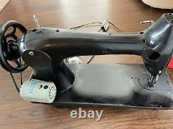 Super Heavy Duty Leather And Canvas Sewing Machine. Amazing. Read. JA