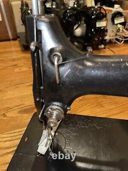 Super Heavy Duty Leather And Canvas Sewing Machine. Amazing. Read. N4