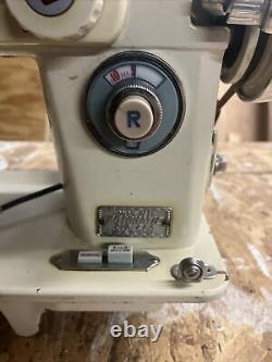 Tested Heavy Duty Morse Model 4400 Zig-Zag Sewing Machine (See Pics) RS
