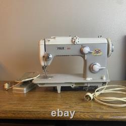 Tested! Vintage PFAFF 260 Heavy Duty Sewing Machine With Foot Petal/knee Petal