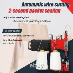 Upgraded Bag Sewing Machine, Canvas Sewing Machine, Heavy-Duty Bag Sealing Ma