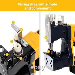 Upgraded Cordless Bag Sewing Machine 2X 4.0A Batteries Included
