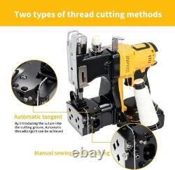 Upgraded Cordless Bag Sewing Machine 2X 4.0A Batteries Included