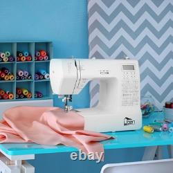 Uten Electric Sewing Machine 60/200 Stitches Embroidery Quilting withSpeed Control