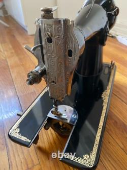 VINTAGE, ANTIQUE Heavy Duty 1956 NAMM'S Sewing Machine Serial Number DA18492