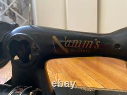 VINTAGE, ANTIQUE Heavy Duty 1956 NAMM'S Sewing Machine Serial Number DA18492