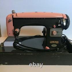 VINTAGE Remington (FL) Heavy Duty Sewing Machine PINK