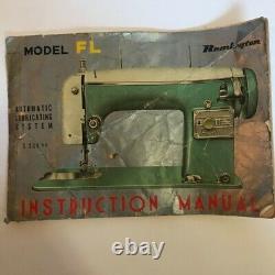 VINTAGE Remington (FL) Heavy Duty Sewing Machine PINK