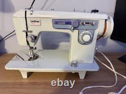 VTG Brother Charger 651 Sewing Machine, Model C Heavy Duty- Works! Retro