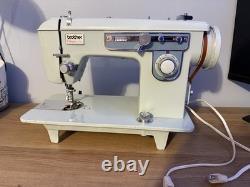 VTG Brother Charger 651 Sewing Machine, Model C Heavy Duty- Works! Retro