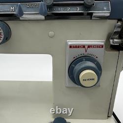 VTG White Model 167 Zig Zag Heavy Duty Sewing Machine With 11 Built in Stitches