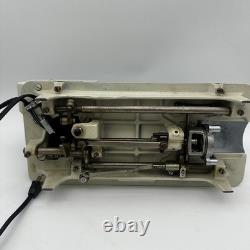 VTG White Model 167 Zig Zag Heavy Duty Sewing Machine With 11 Built in Stitches