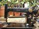 Very Rare 1886 Grand National Sewing Machine with attachments, Heavy Duty, Works