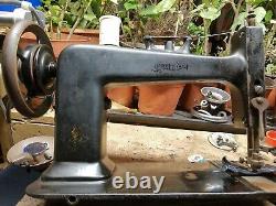 Very Rare 1886 Grand National Sewing Machine with attachments, Heavy Duty, Works