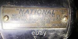 Very Rare National Sewing Machine Heavy Duty A