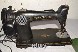 Vintage 1950 Heavy Duty CENTENNIAL Singer 201-2 Potted Motor SEWING MACHINE