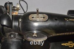 Vintage 1950 Heavy Duty CENTENNIAL Singer 201-2 Potted Motor SEWING MACHINE