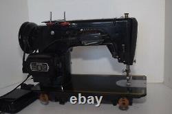Vintage 1950's Singer Model 319W Heavy Duty Sewing Machine withAccessories