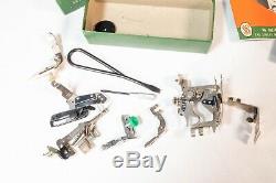 Vintage 1951 Singer 301A Slant Needle Heavy Duty Sewing Machine Black Beauty