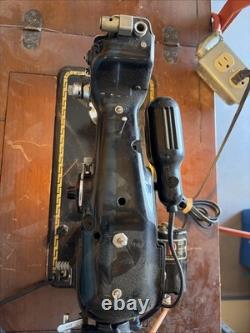 Vintage 1952 German Pfaff 130 Sewing Machine Heavy Duty Untested As Is #4540972