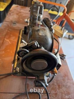 Vintage 1952 German Pfaff 130 Sewing Machine Heavy Duty Untested As Is #4540972
