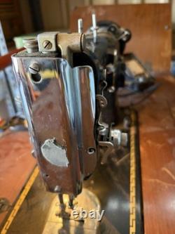 Vintage 1952 German Pfaff 130 Sewing Machine Heavy Duty Untested As Is #4540972