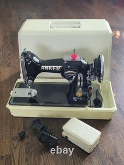 Vintage Anker RZ Sewing Machine Heavy Duty Industrial For Parts Or Repair