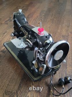 Vintage Anker RZ Sewing Machine Heavy Duty Industrial For Parts Or Repair