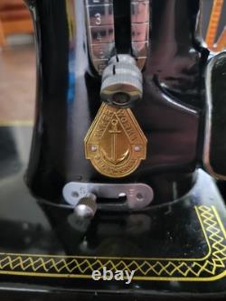 Vintage Anker RZ Sewing Machine Heavy Duty Industrial For Parts Or Repair